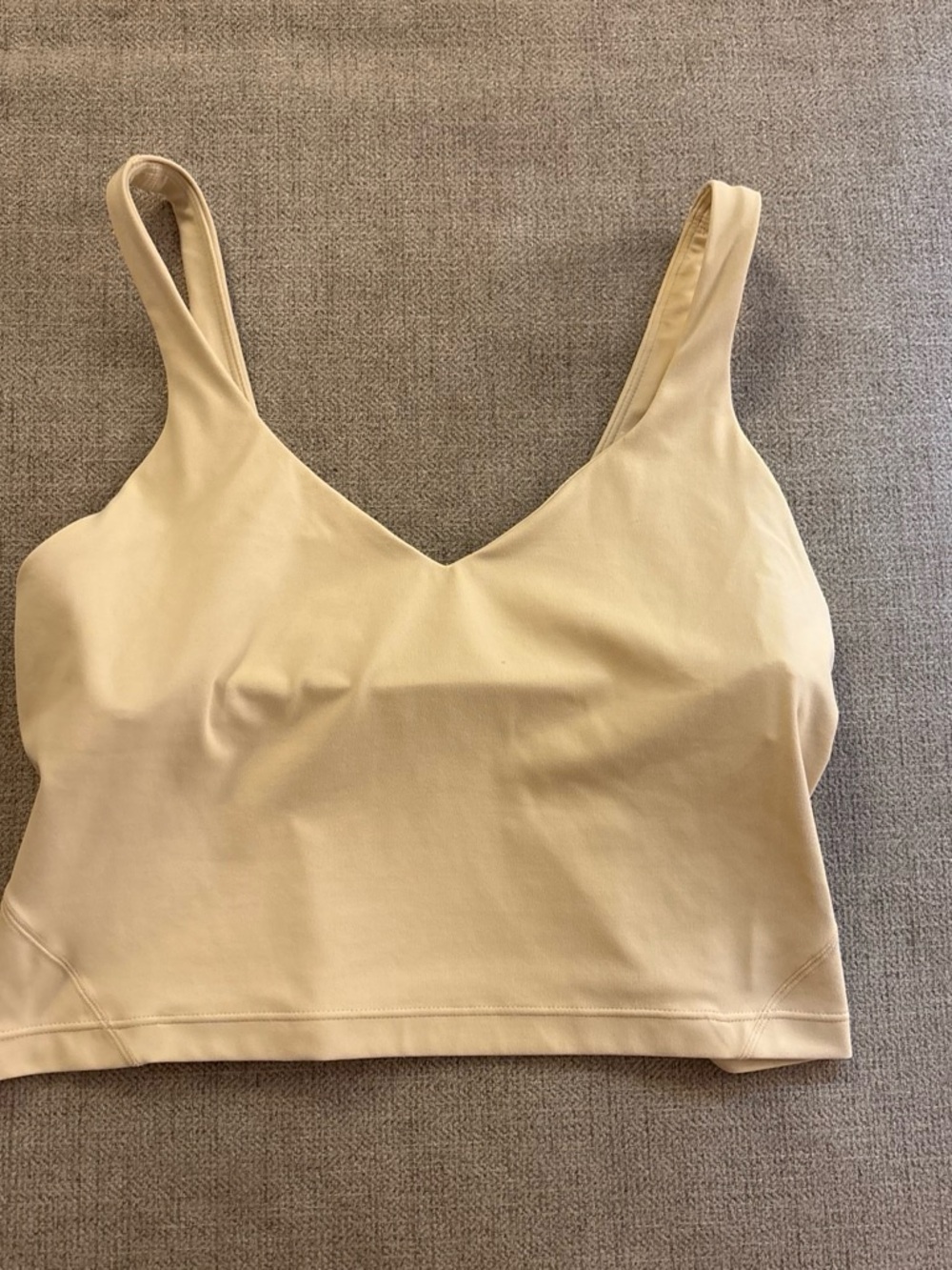 lululemon athletica Cream Align Tank